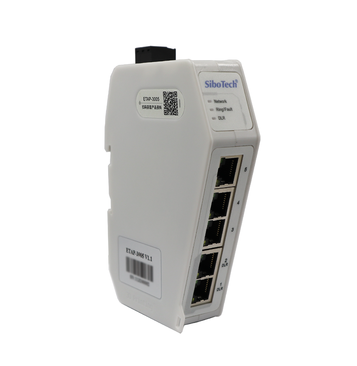 五口工業(yè)以太網分接器 ETAP-3005