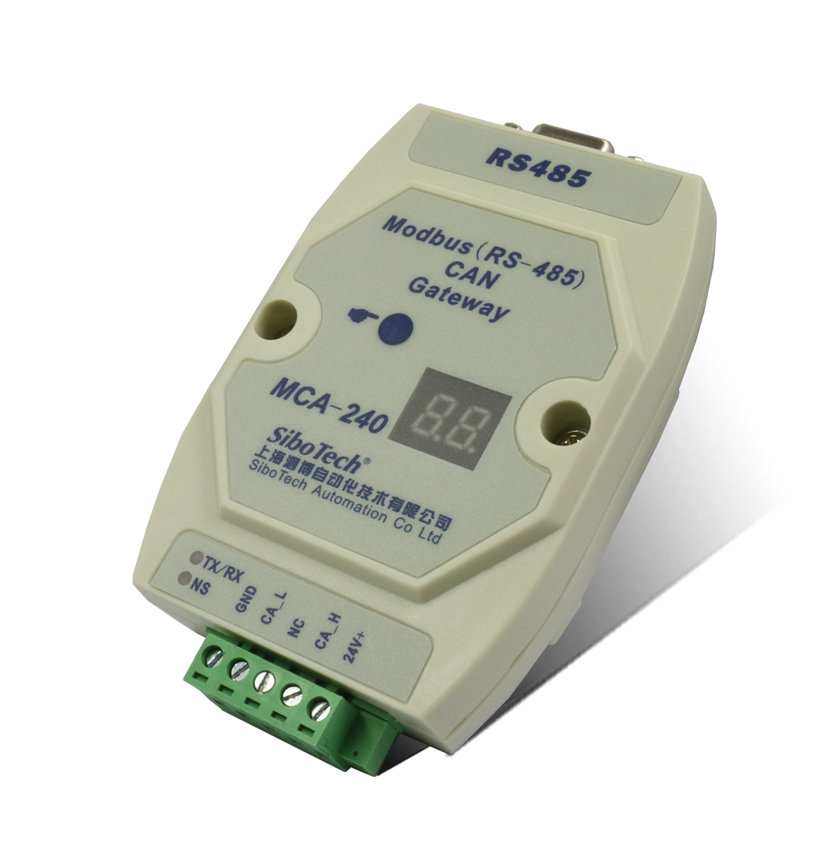 Modbus（RS485）/CAN網(wǎng)關 MCA-240 V1.0
